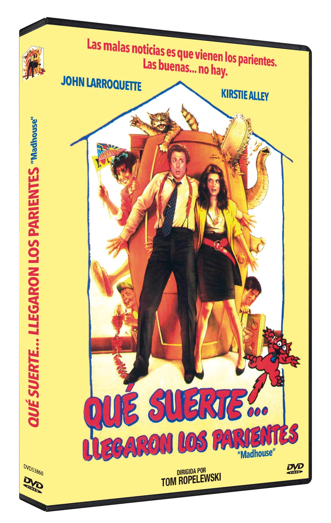 Qué Suerte Llegaron Los Parientes DVD 1990 Madhouse: Amazon.es